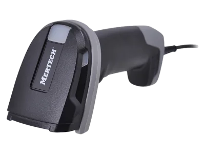 Проводной сканер штрих-кода MERTECH 2410 P2D Черный