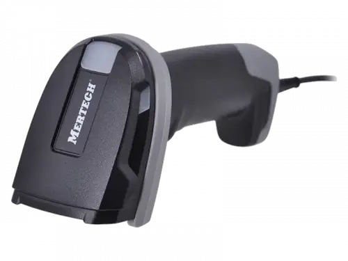 Проводной сканер штрих-кода MERTECH 2410 P2D Черный